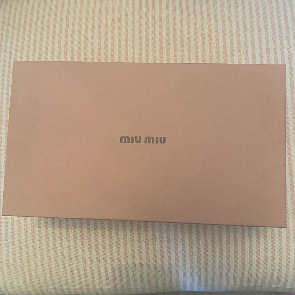 Miu Miu shoe box